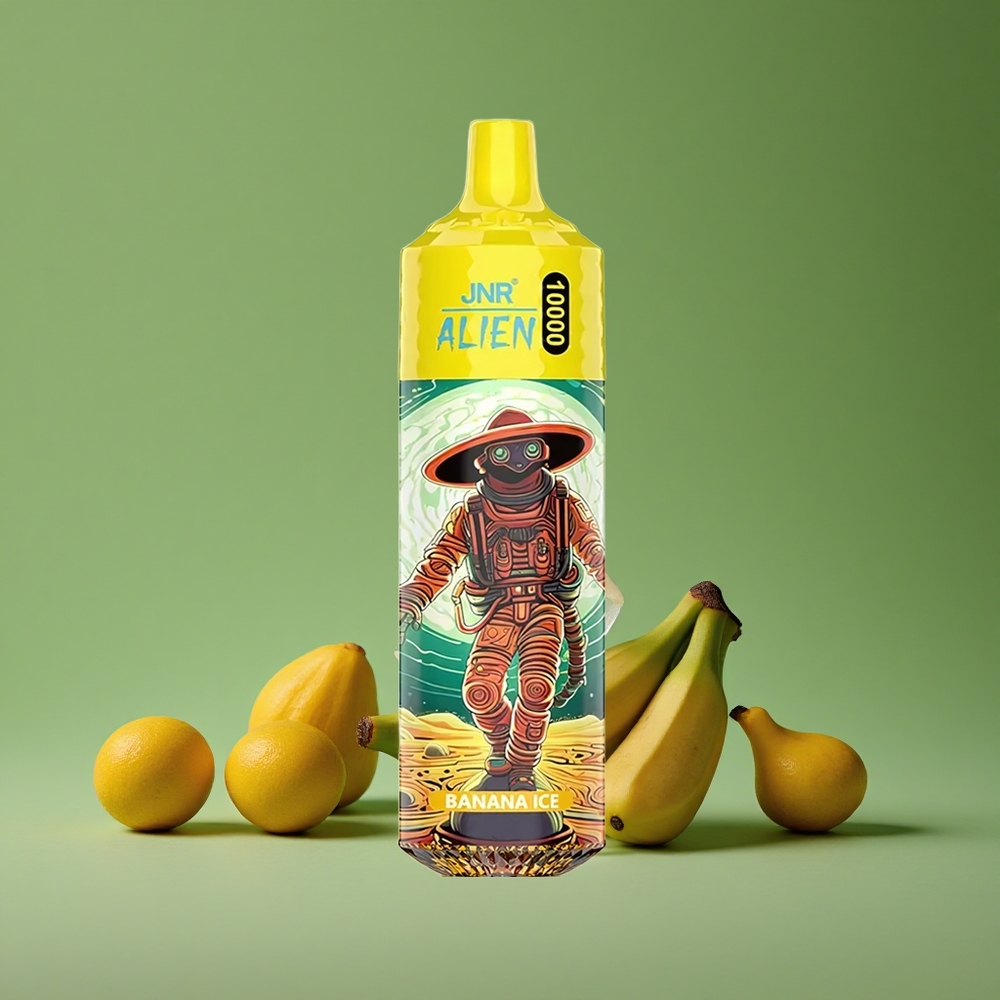 Banana Is (Banan Is) JNR Alien 10000 Pust 850mAh Batterikapacitet 20ml E-væske Denmark vape