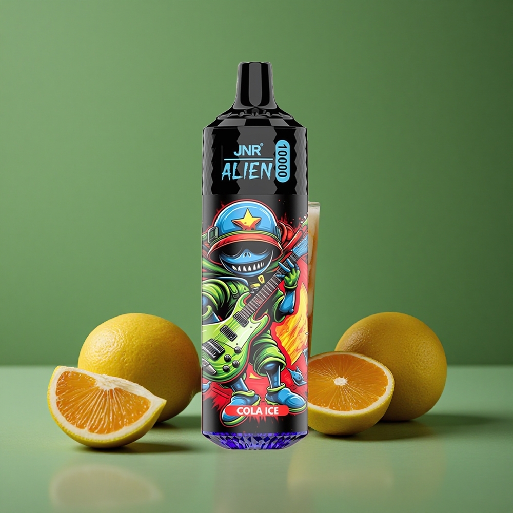 Cola Is JNR Alien 10000 Pust 850mAh Batterikapacitet 20ml E-væske Denmark vape