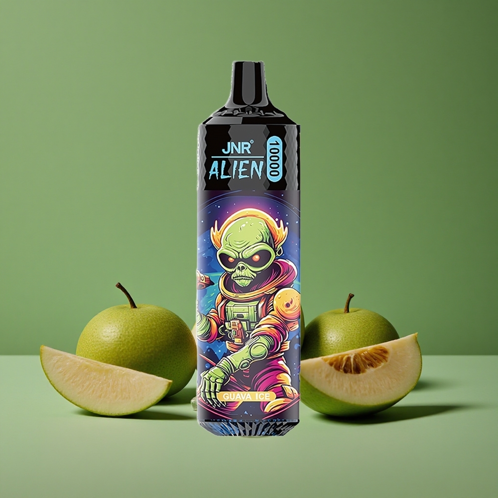 Guava is (Guava is) JNR Alien 10000 Pust 850mAh Batterikapacitet 20ml E-væske Denmark vape