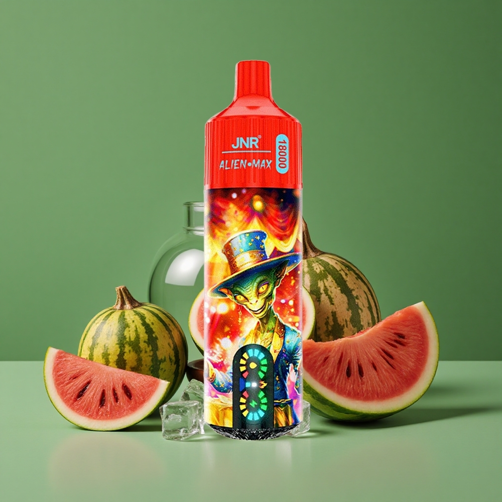 Vandmelon Is JNR Alien Max 18000 Puffer Smart LED Display 28ml E-liquid Denmark vape