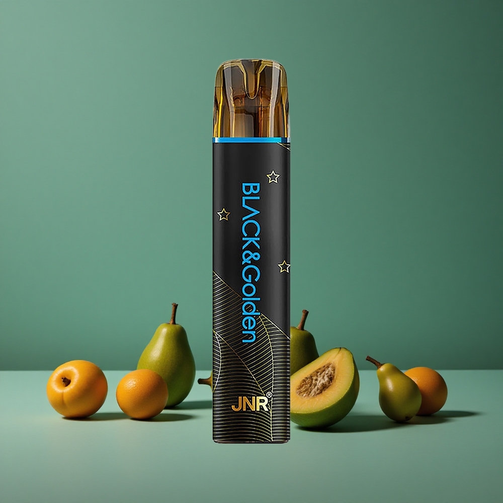 Blå JNR Black&Golden 800 Pust 550mAh Batterikapacitet Denmark vape