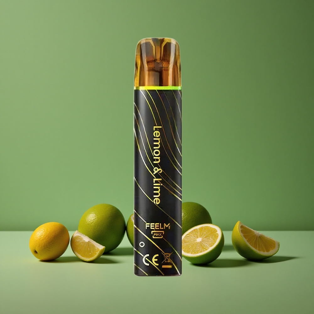 Citron & Lime JNR Black&Golden 800 Pust 550mAh Batterikapacitet 2ml E-Væskekapacitet Denmark vape