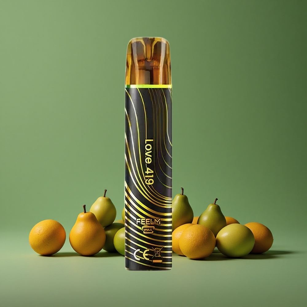 Kærlighed 419 JNR Black&Golden 800 Pust 550mAh Batterikapacitet Denmark vape