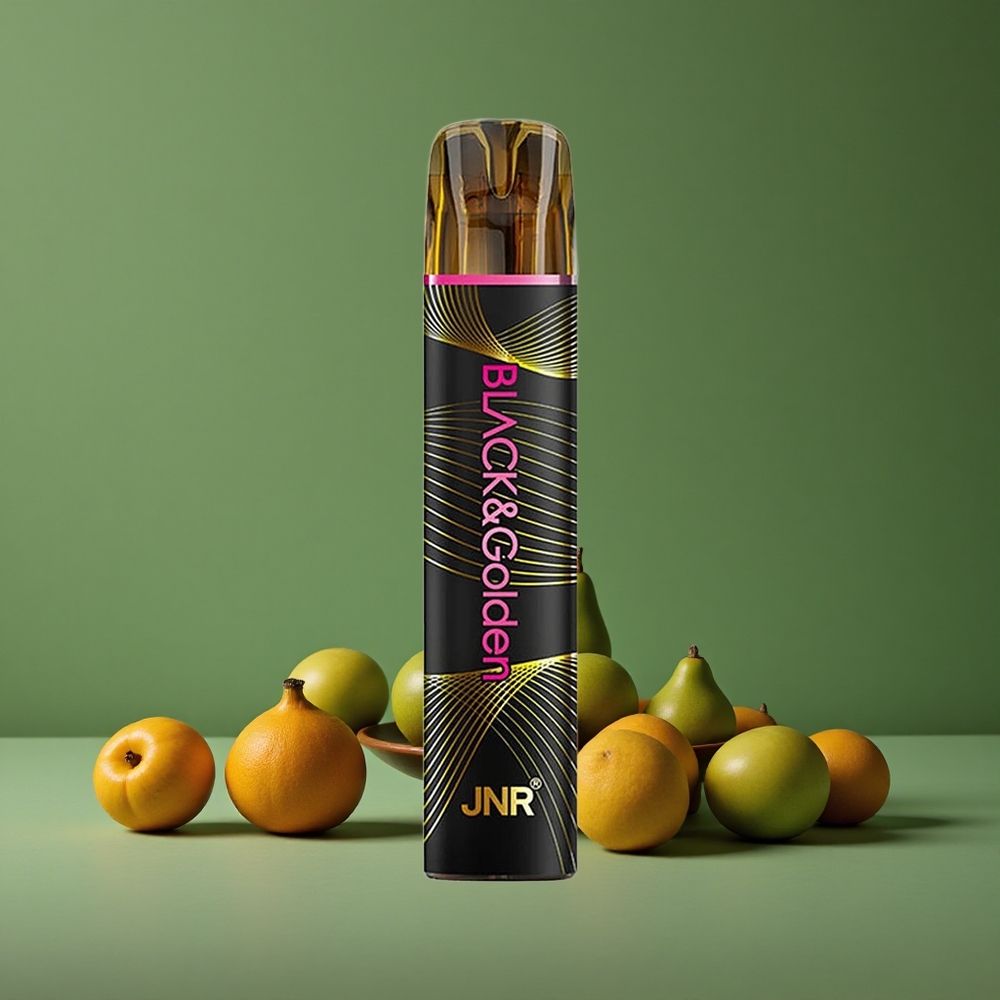 Sort&Guld Lady Killa JNR Black&Golden 800 Pust 550mAh Batterikapacitet Denmark vape