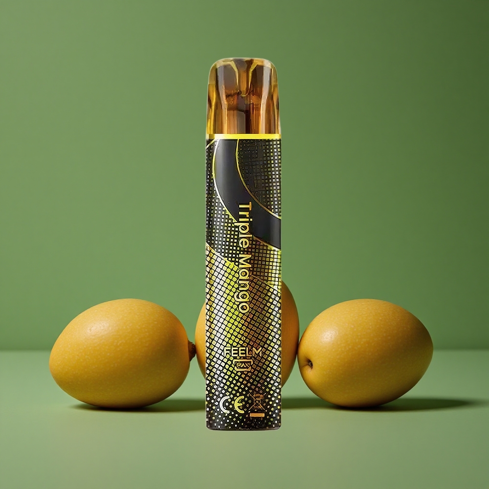 Triple Mango JNR Black&Golden 800 Pust 550mAh Batterikapacitet Denmark vape
