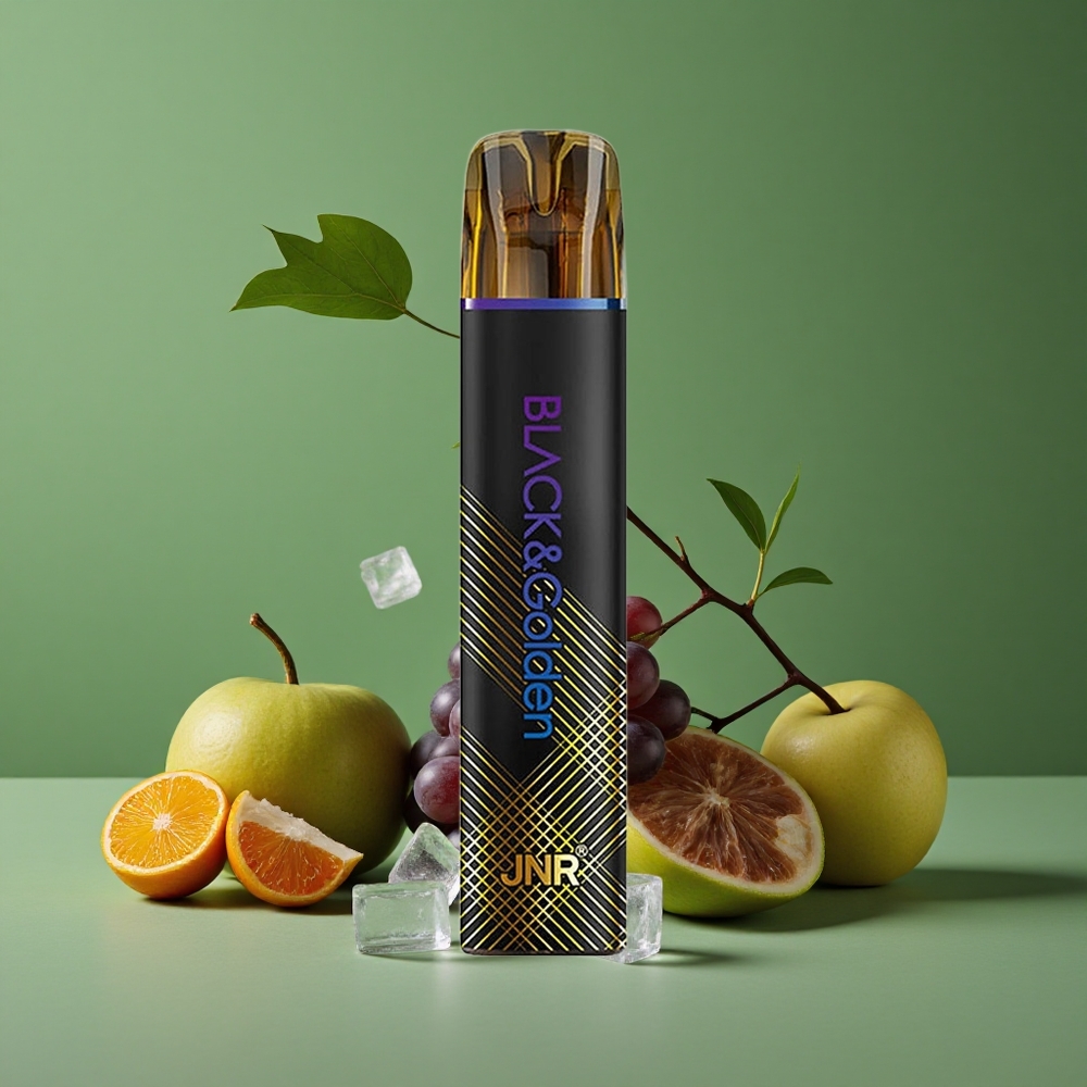 Vinis Is JNR Black&Golden 800 Pust 550mAh Denmark vape