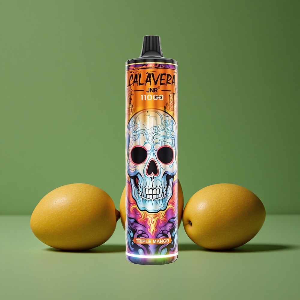 Triple Mango JNR Calavera 11000 Pust 21ml E-Liquid Kapacitet 850 mAh Batterikapacitet Denmark vape