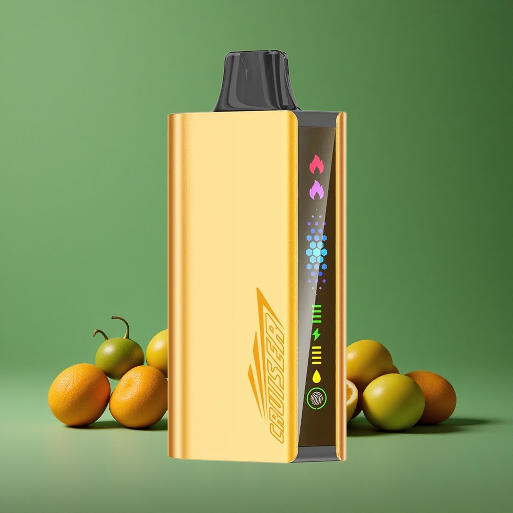 Kølig Fanta JNR Cruiser 12000 Pust Indbygget 3500 mAh Batteri 25ml E-væske Denmark vape