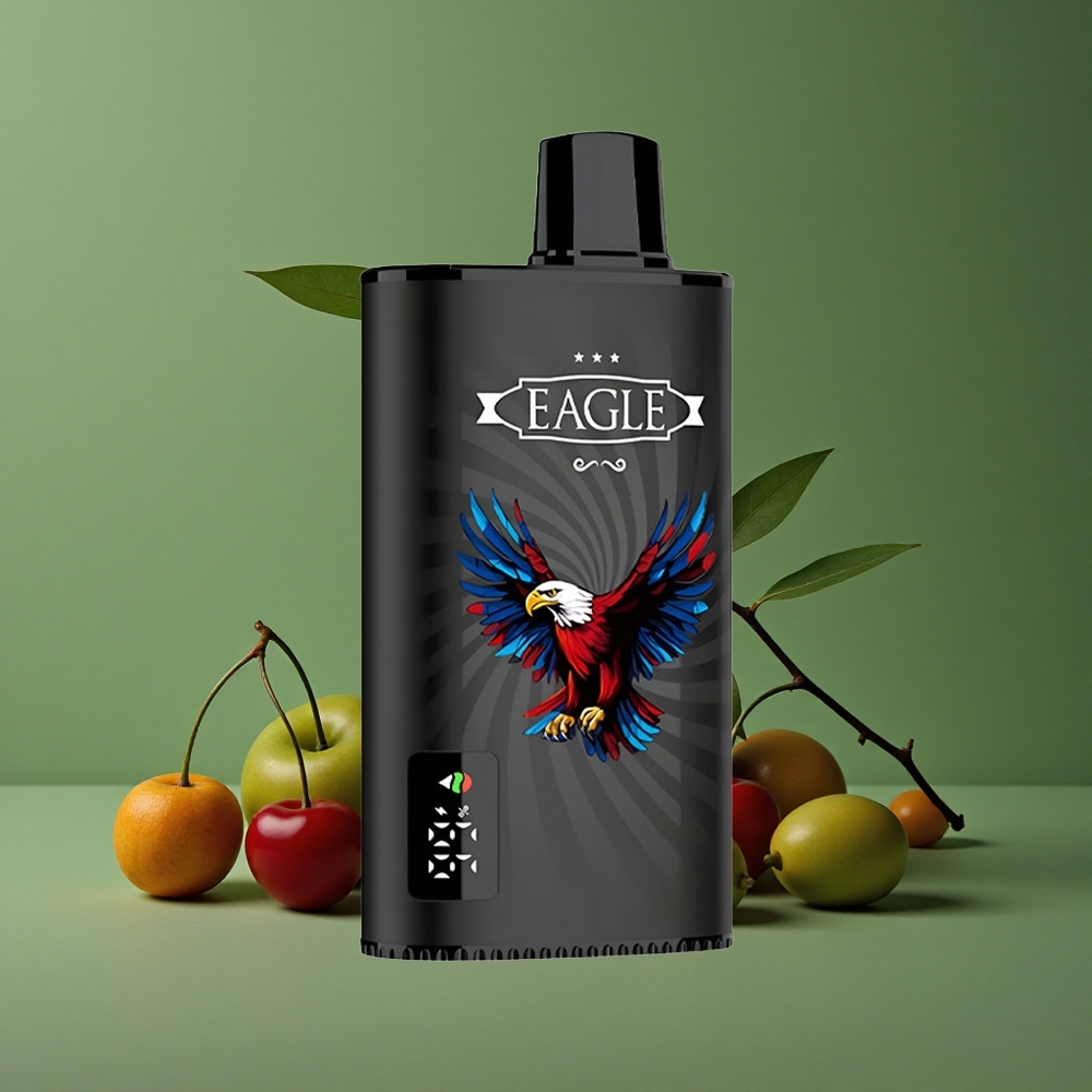 Kirsebær Cola JNR EAGLE Smart 23000 Pust Digital Skærm 25ml e-Liquid Kapacitet Denmark vape