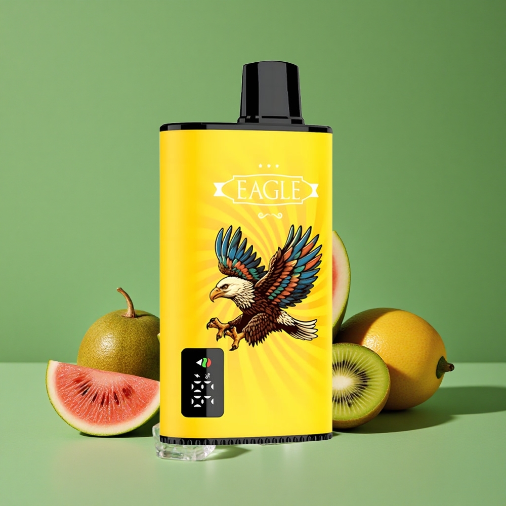 Kiwi Vandmelon Is JNR EAGLE Smart 23000 Pust 25ml e-Liquid Kapacitet 750mAh Batteri Kapacitet Denmark vape