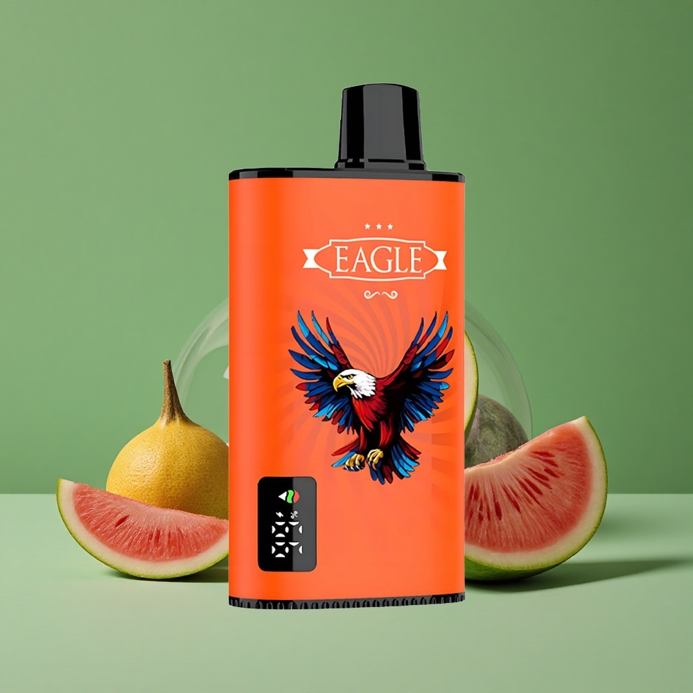 Vandmelon Bubblegum JNR EAGLE Smart 23000 Pust 25ml e-Liqvid Kapacitet 750mAh Batteri Kapacitet Denmark vape