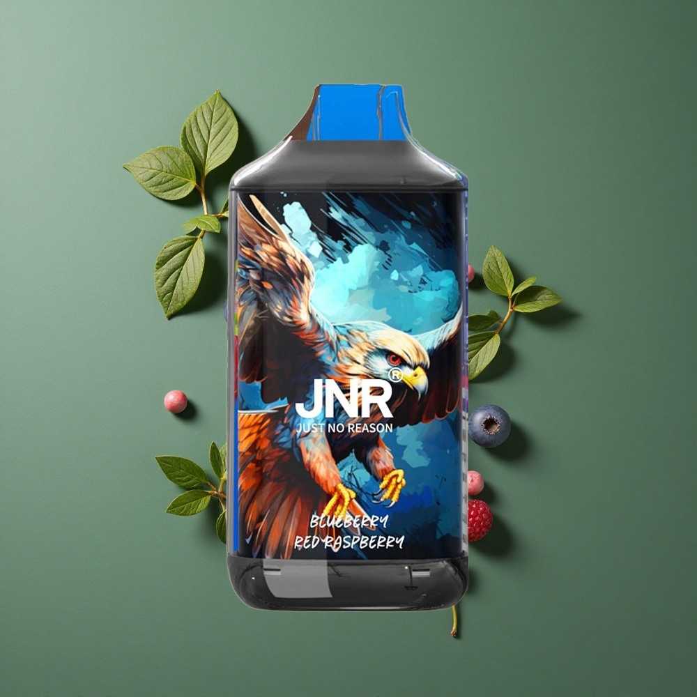 Blåbær Rød Hindbær JNR Falcon 16000 Pust 850 mAh Smart LED Display Denmark vape