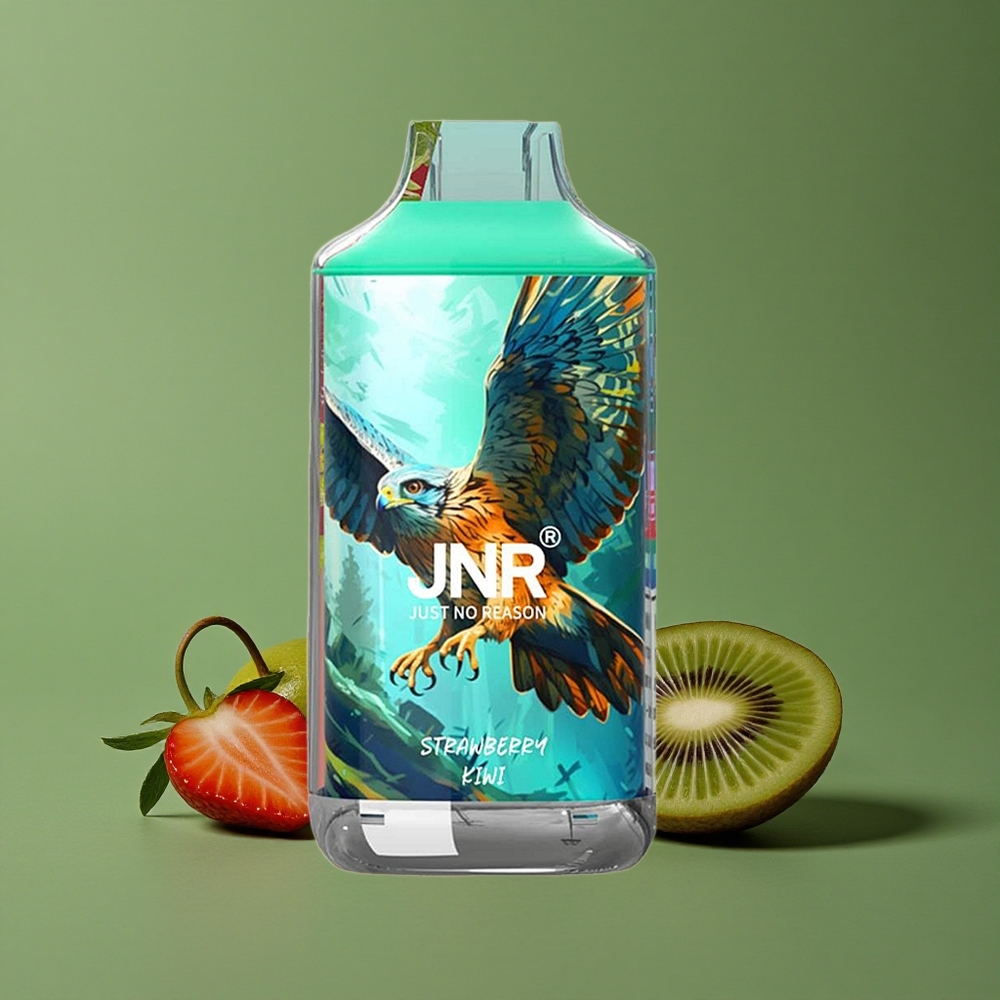 Jordbær Kiwi JNR Falcon 16000 Pust 850 mAh Smart LED Display Denmark vape