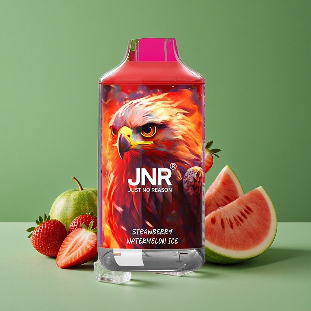 Jordbær Vandmelon Is JNR Falcon 16000 Pust 850 mAh 22ml Denmark vape
