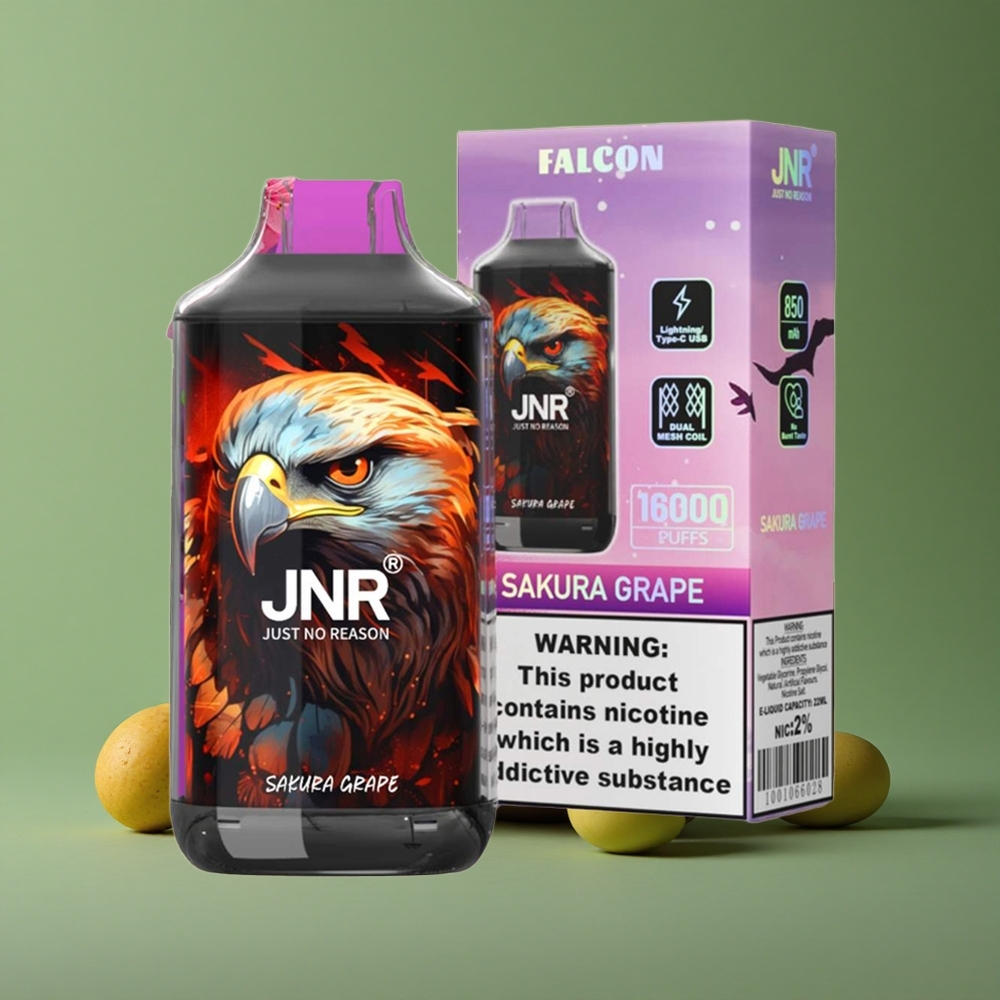 Sakura Vindrue JNR Falcon 16000 Pust 850 mAh Smart LED Display Denmark vape