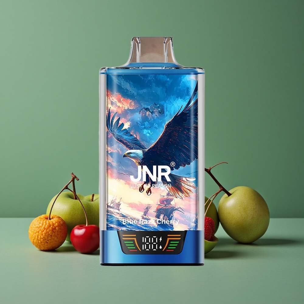 Blå Hindbær Kirsebær JNR Falcon Pro 28000 Pust 30ml Forfyldt Kapacitet Denmark vape