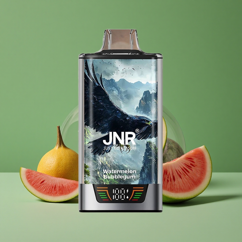 Vandmelon Bubblegum JNR Falcon Pro 28000 Pust 30ml Forfyldt Kapacitet 5% Nikotinstyrke Denmark vape
