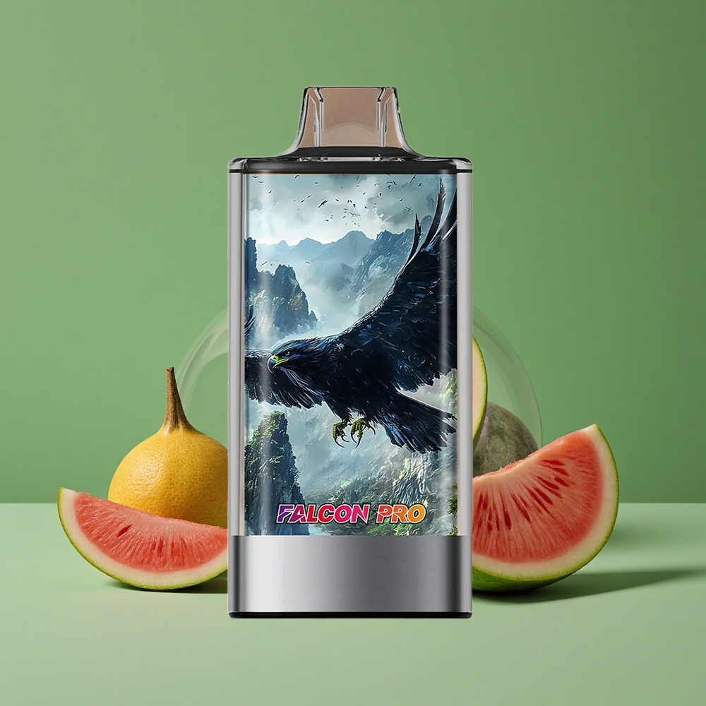 Vandmelon Bubblegum JNR Falcon Pro 28000 Pust 30ml Forfyldt Kapacitet 5% Nikotinstyrke Denmark vape