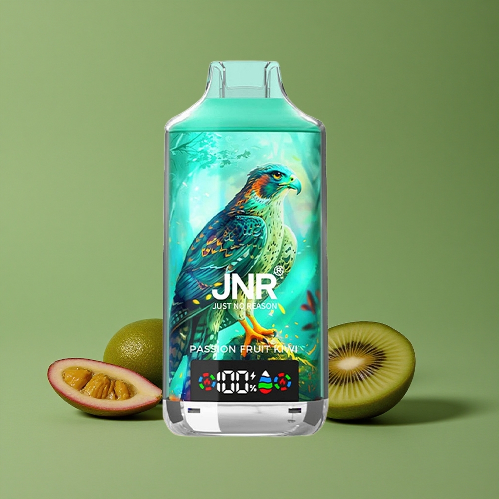 Passionfrugt Kiwi JNR Falcon X 18000 Pust 750mAh 24ml Denmark vape