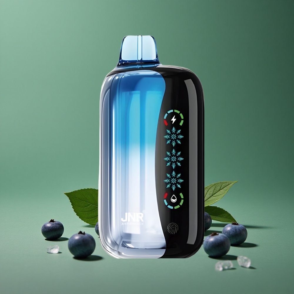 Blåbær Is JNR Flex Ice 21000 Pust Tilpasselig Luftgennemstrømning Denmark vape