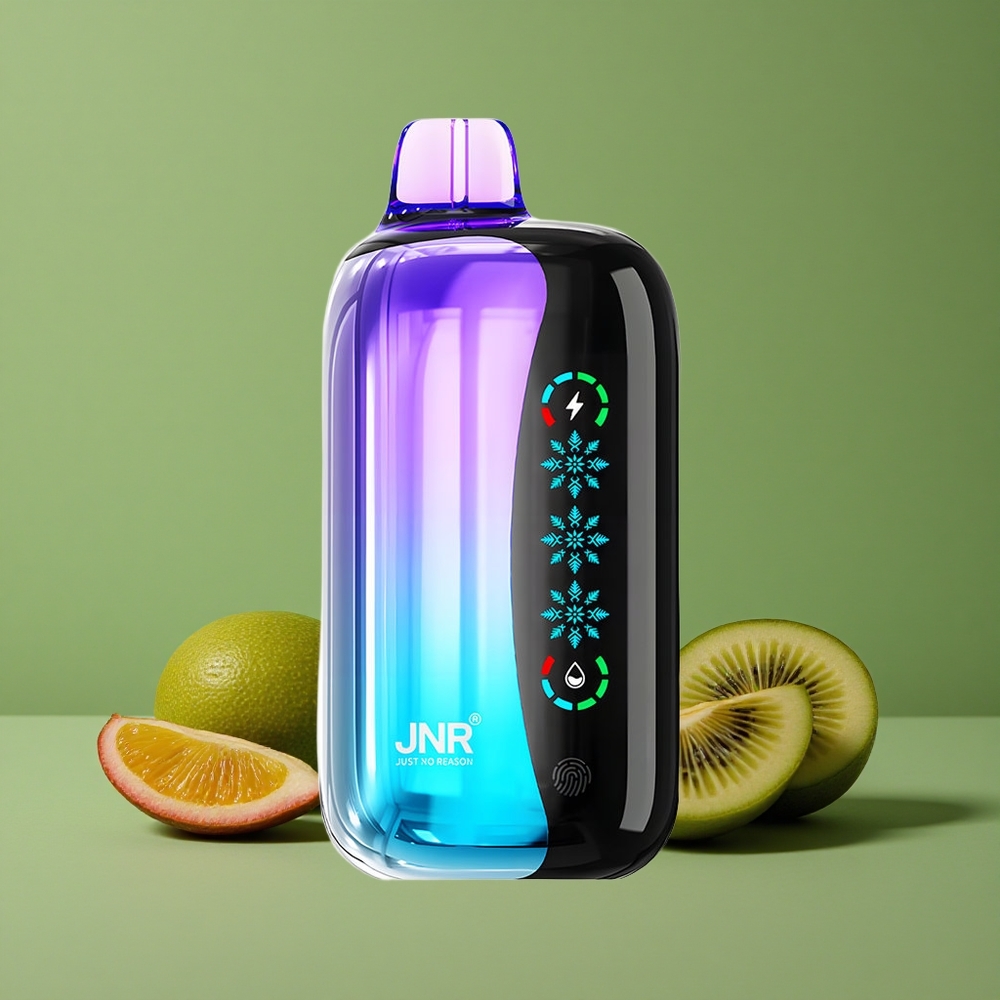 Kiwi Passionsfrugt Guava JNR Flex Ice Ca. 21000 Pust Tilpasning af Luftstrøm Denmark vape