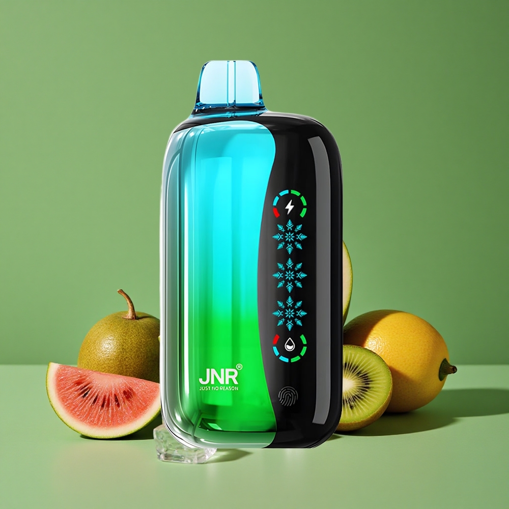 Kiwi Vandmelon Is JNR Flex Ice Ca. 21000 Pust Tilpasselig Luftgennemstrømning Denmark vape
