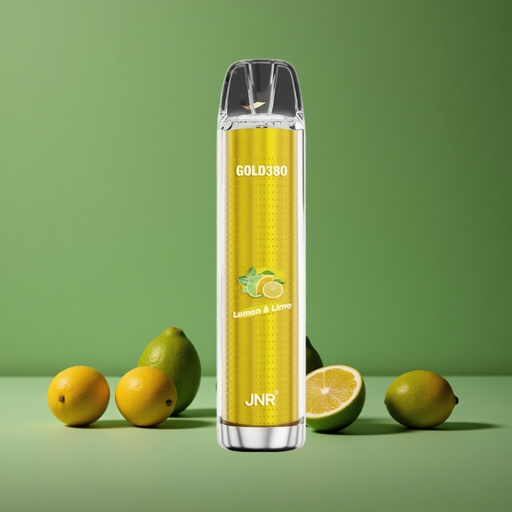 Citron Lime JNR Gold380 6000 Pust Engangs Vape 1500mAh Batterikapacitet Denmark vape