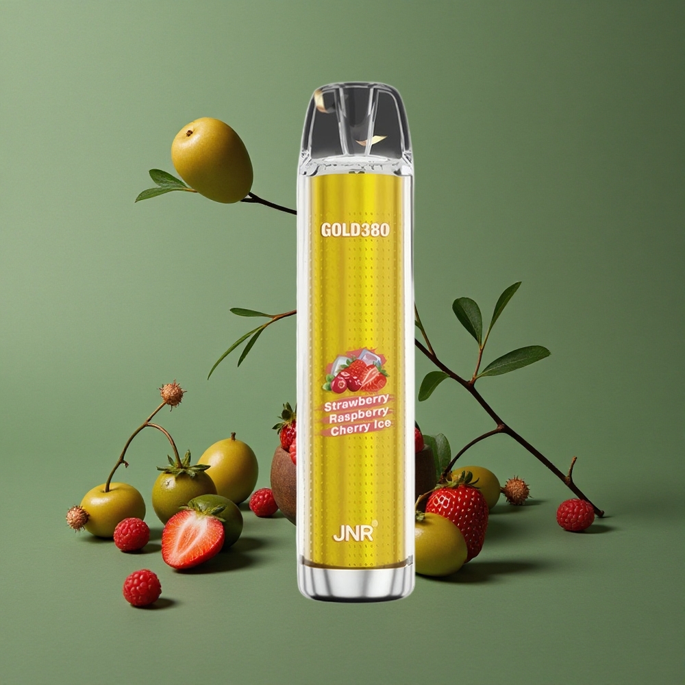 Jordbær Hindbær JNR Gold380 6000 Pust 1500mAh Denmark vape