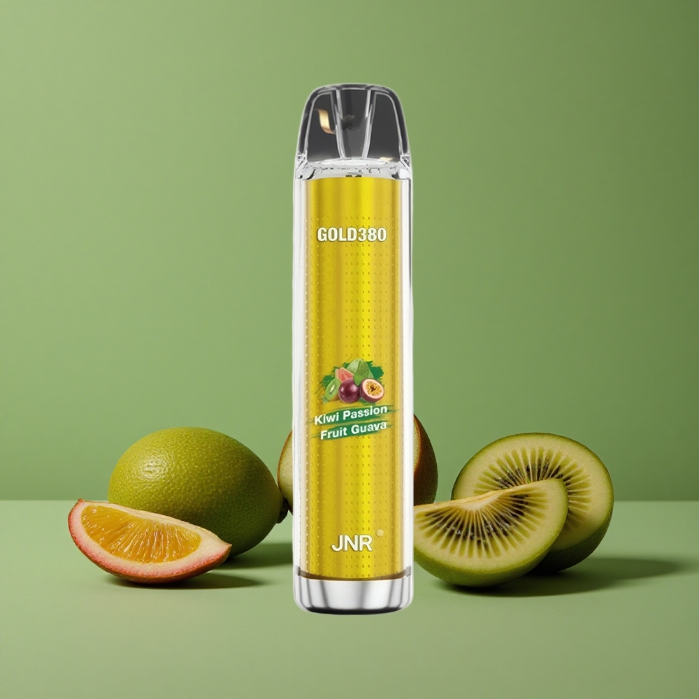 Kiwi Passionfrugt Guava JNR Gold380 6000 Pust 1500mAh Denmark vape