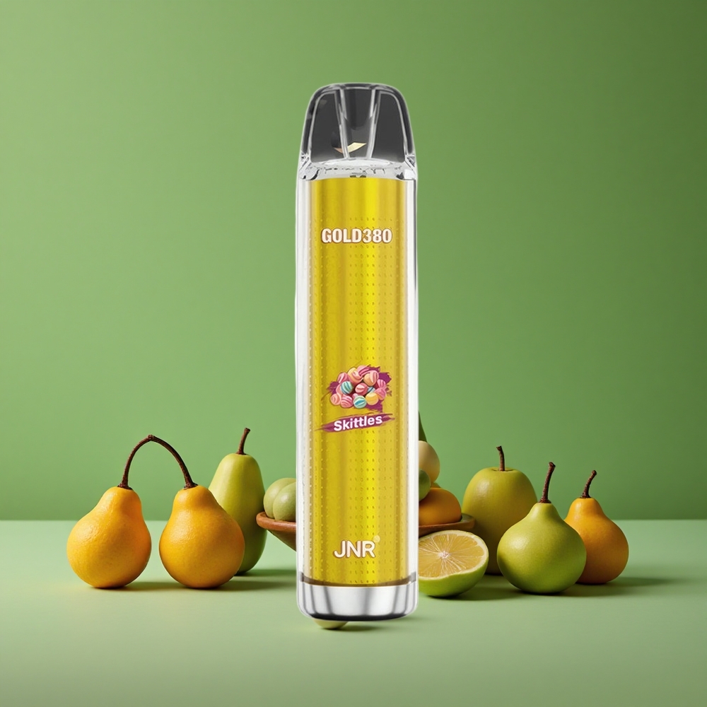 Regnbue JNR Gold380 6000 Pust Engangsvape 1500mAh Denmark vape