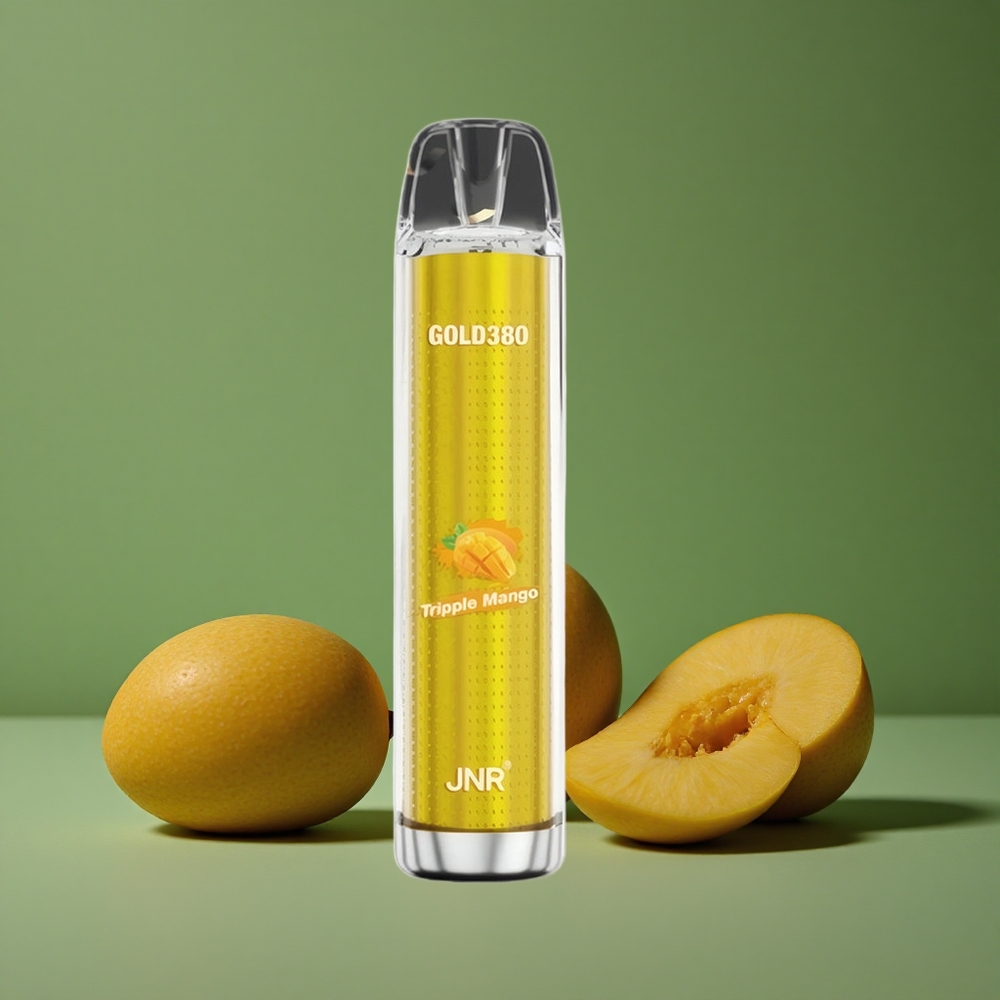 Triple Mango JNR Gold380 6000 Pust engangs e-cigaret 1500mAh Denmark vape