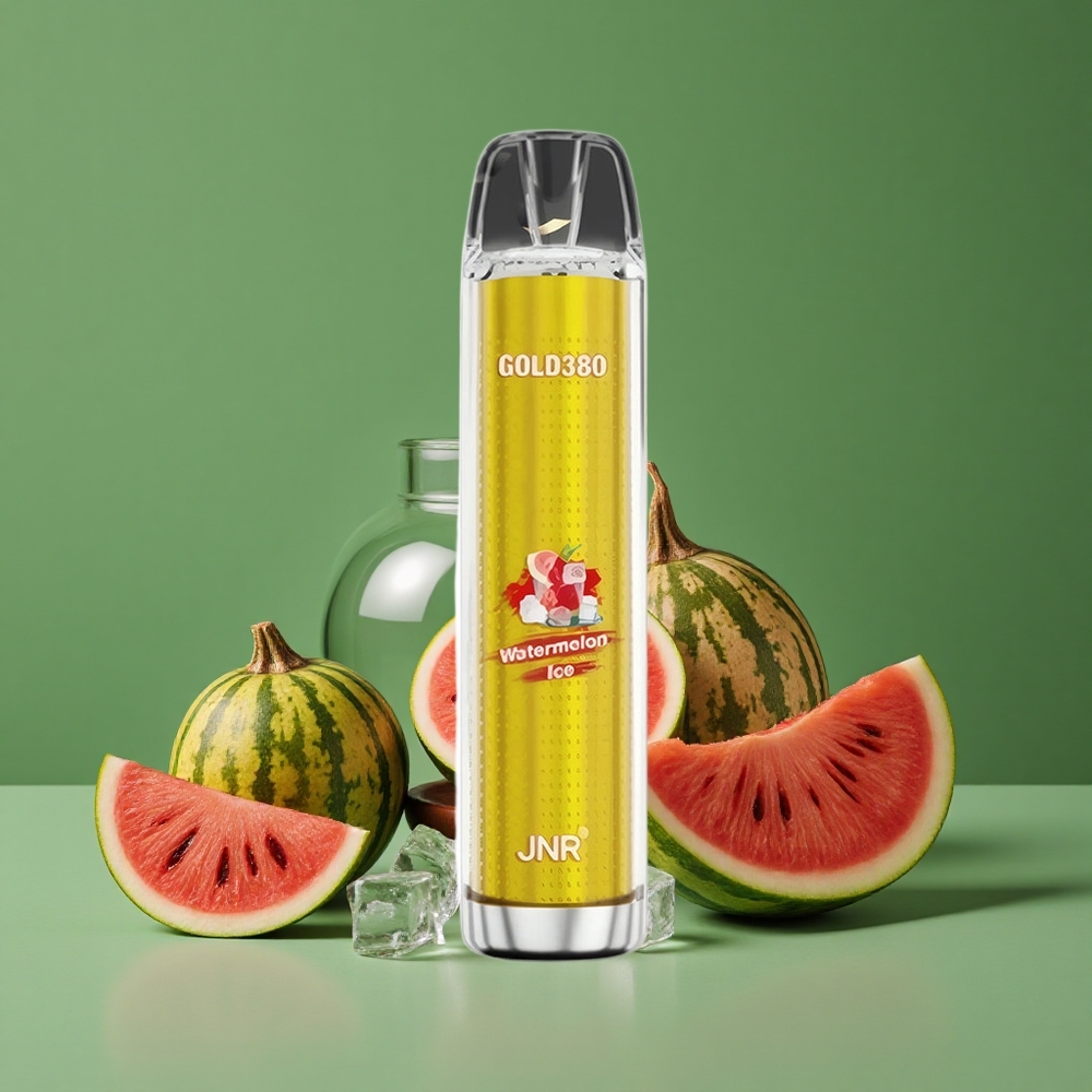 Vandmelon Is JNR Gold380 6000 Pust Engangs Vape 13ml e-væske kapacitet Denmark vape