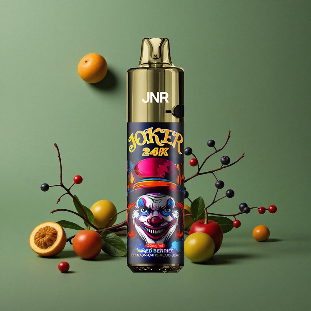 Blandede Bær JNR Joker 24000 Pust 2% nikotinindhold 800mAh Batteri Denmark vape