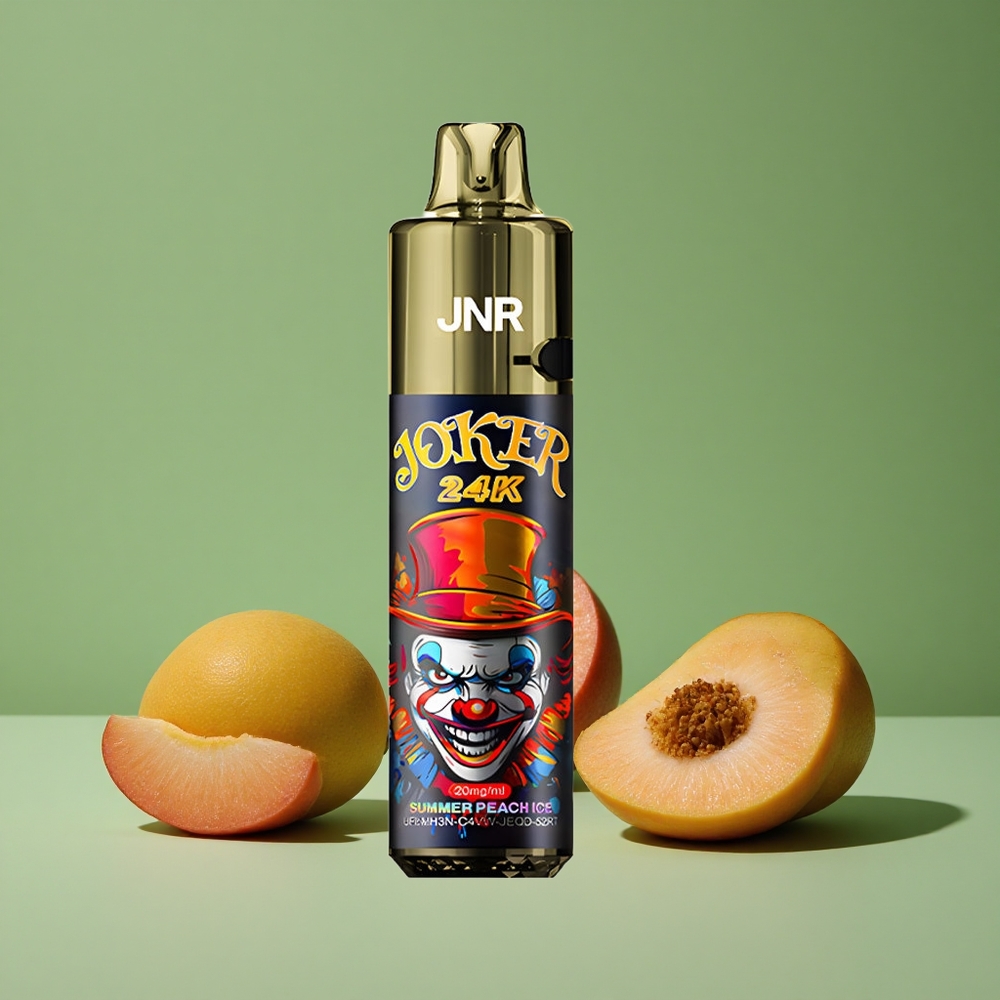 Sommerfersken Is JNR Joker 24000 Pust Synligt E-væskeniveau 800mAh Batteri Denmark vape