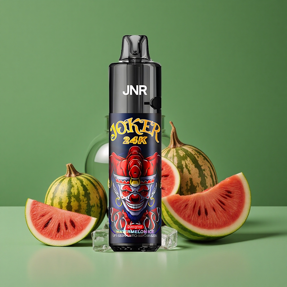 Vandmelon Is JNR Joker 24000 Pust 2% nikotinindhold 800mAh Batteri Denmark vape