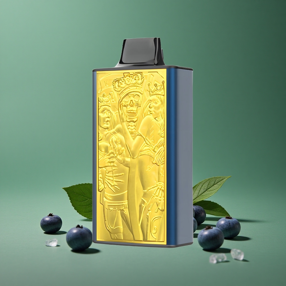 Blåbær Is JNR Mega Box 25000 Pust Genanvendelig Vape 850mAh Batteri Denmark vape