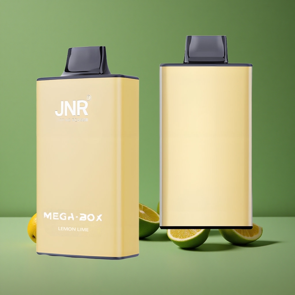 Citron & Lime JNR Mega Box 25000 Pust Engangs Vape 30ml E-væske Kapacitet Denmark vape