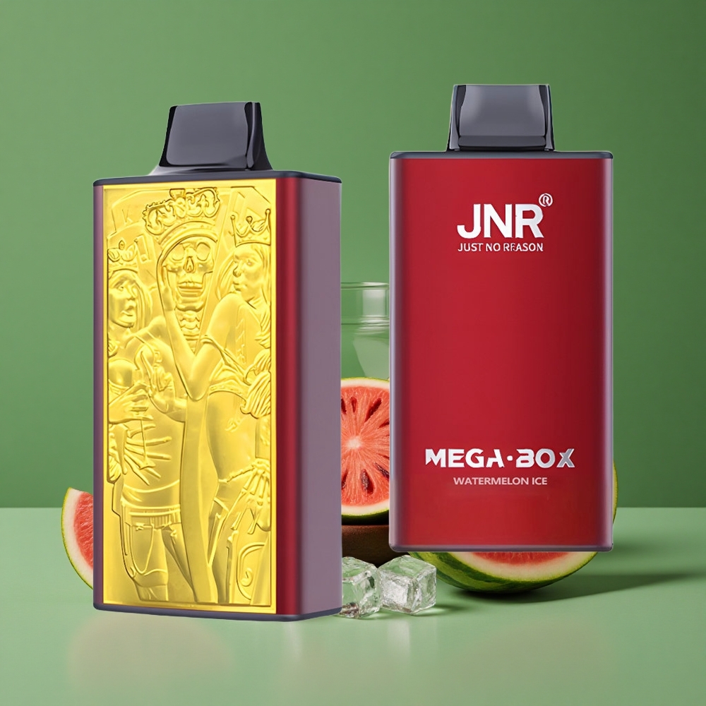 Vandmelon Is JNR Mega Box 25000 Pust 30ml e-væske kapacitet Denmark vape