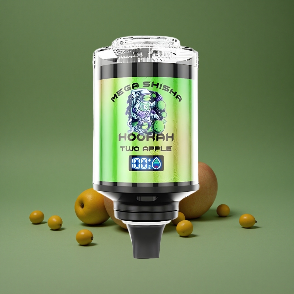 Original JNR Mega Shisha Hookah 100K Desktop Compatibility Two Apple Denmark vape