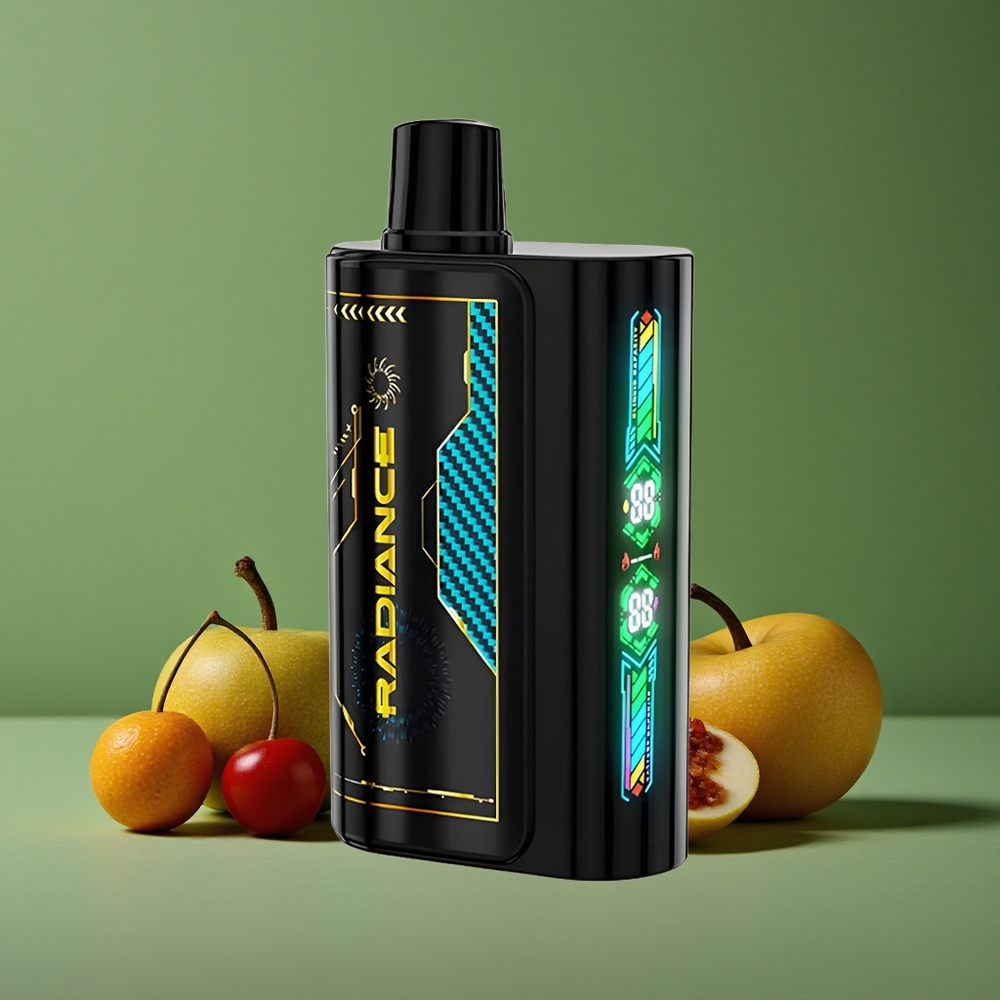 Frisk Kirsebær Cola JNR Radiance ~31000 Pust 28ml E-væske Denmark vape