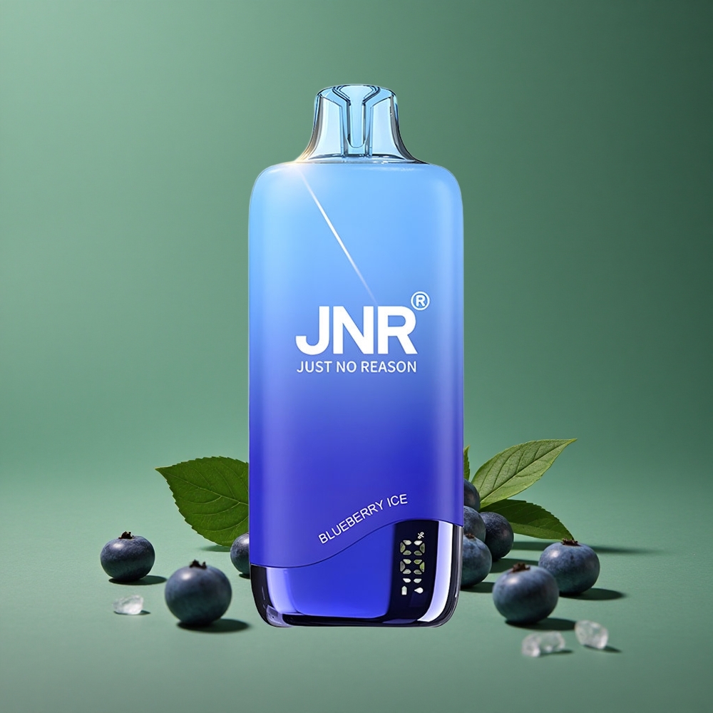 Blåbær Is JNR Rainbow 10500 Pust 18ml e-Liquid Tank Denmark vape