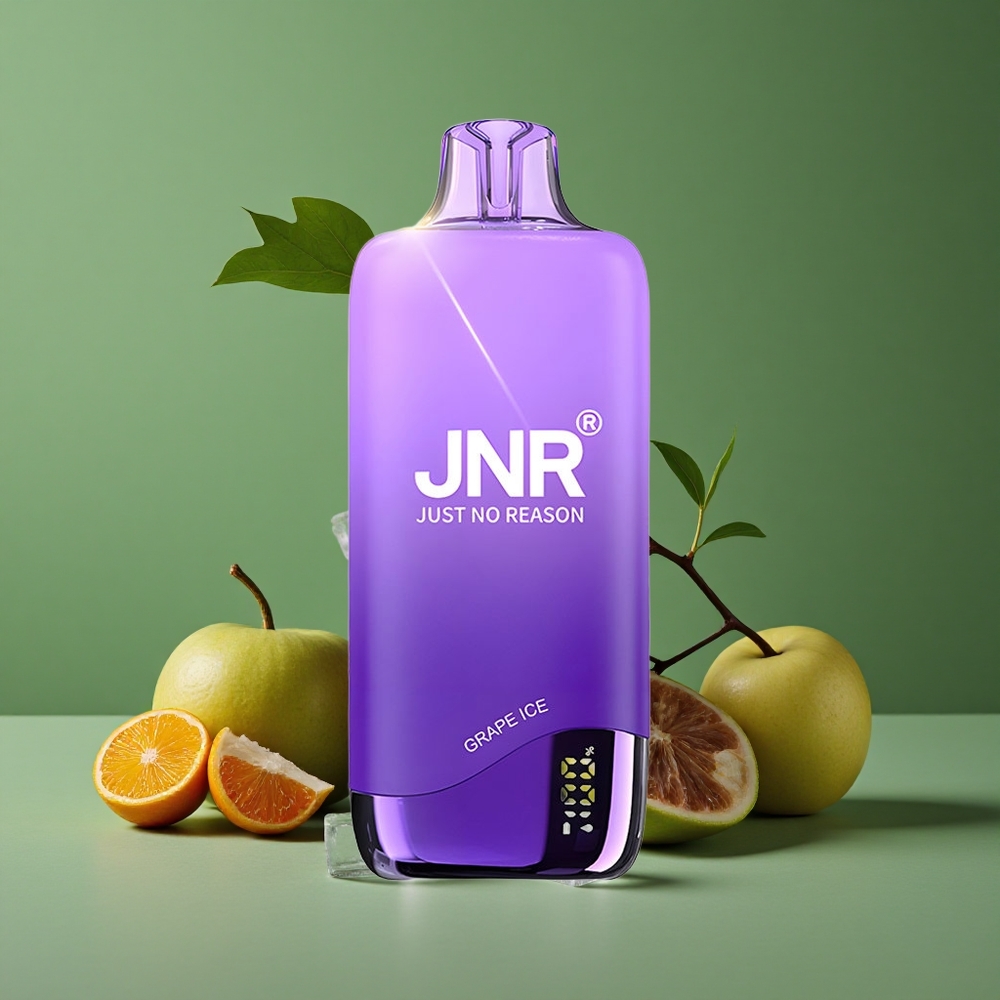Grape Is (Drue Is) JNR Rainbow 10500 Pust 18ml e-Liquid Tank Denmark vape