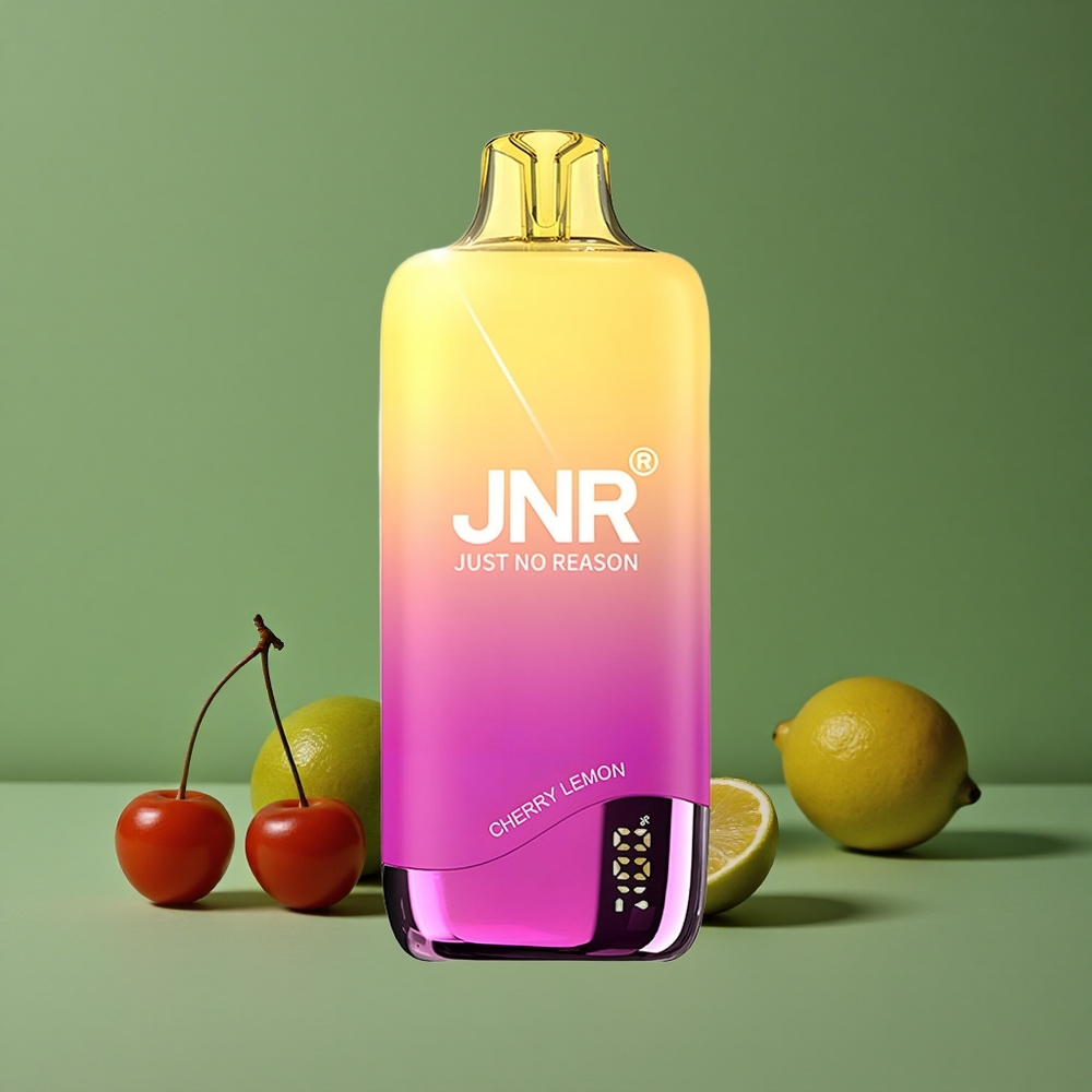 Kirsebær Citron JNR Rainbow 10500 Pust 0.8ohm Mesh Coil 18ml e-Liquid Tank Denmark vape