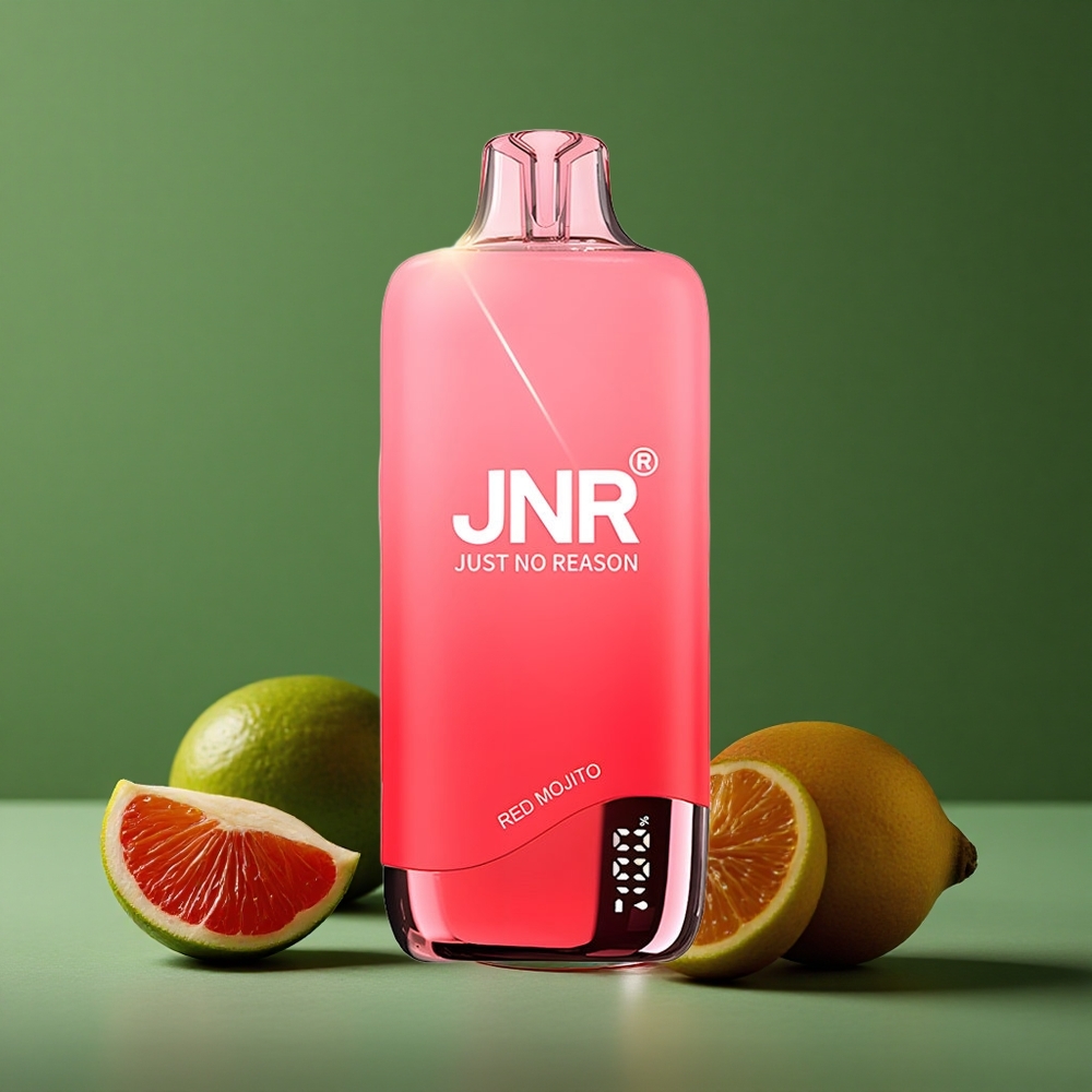 Rød Mojito JNR Rainbow 10500 Pust 18ml e-Liquid Tank Denmark vape