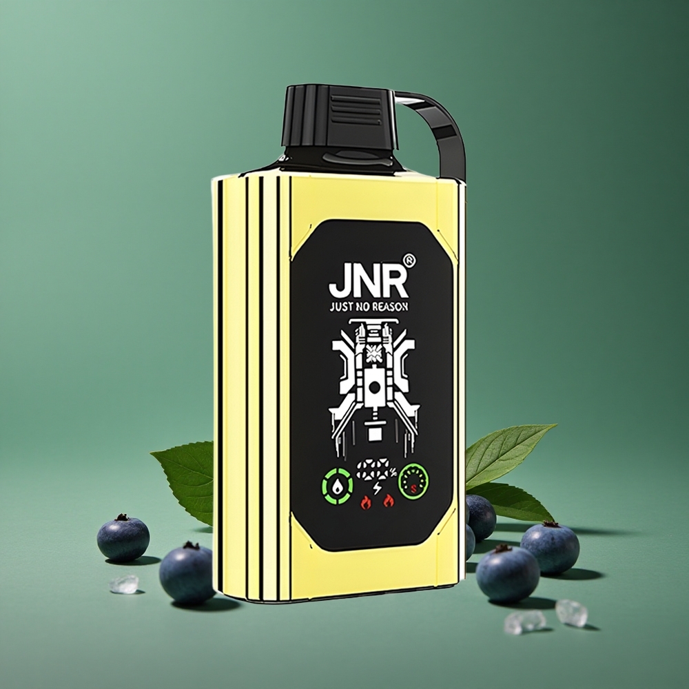 Blåbær Is JNR Shisha Hookah Box 20500 Pust HD Display 1000mAh Denmark vape