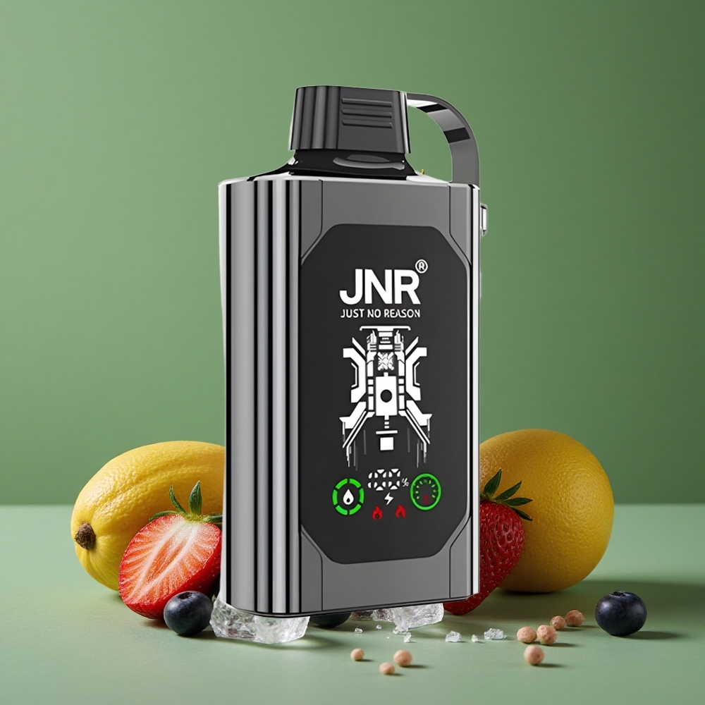 Blandet Bær Is JNR Shisha Hookah Box 20500 Pust HD Display 1000mAh Denmark vape
