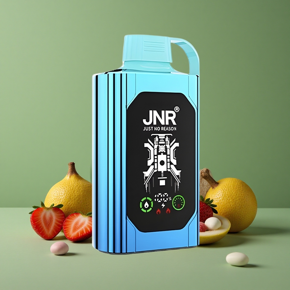 Jordbær Hindbær Slik JNR Shisha Hookah Box 20500 Pust HD Display 1000mAh Denmark vape