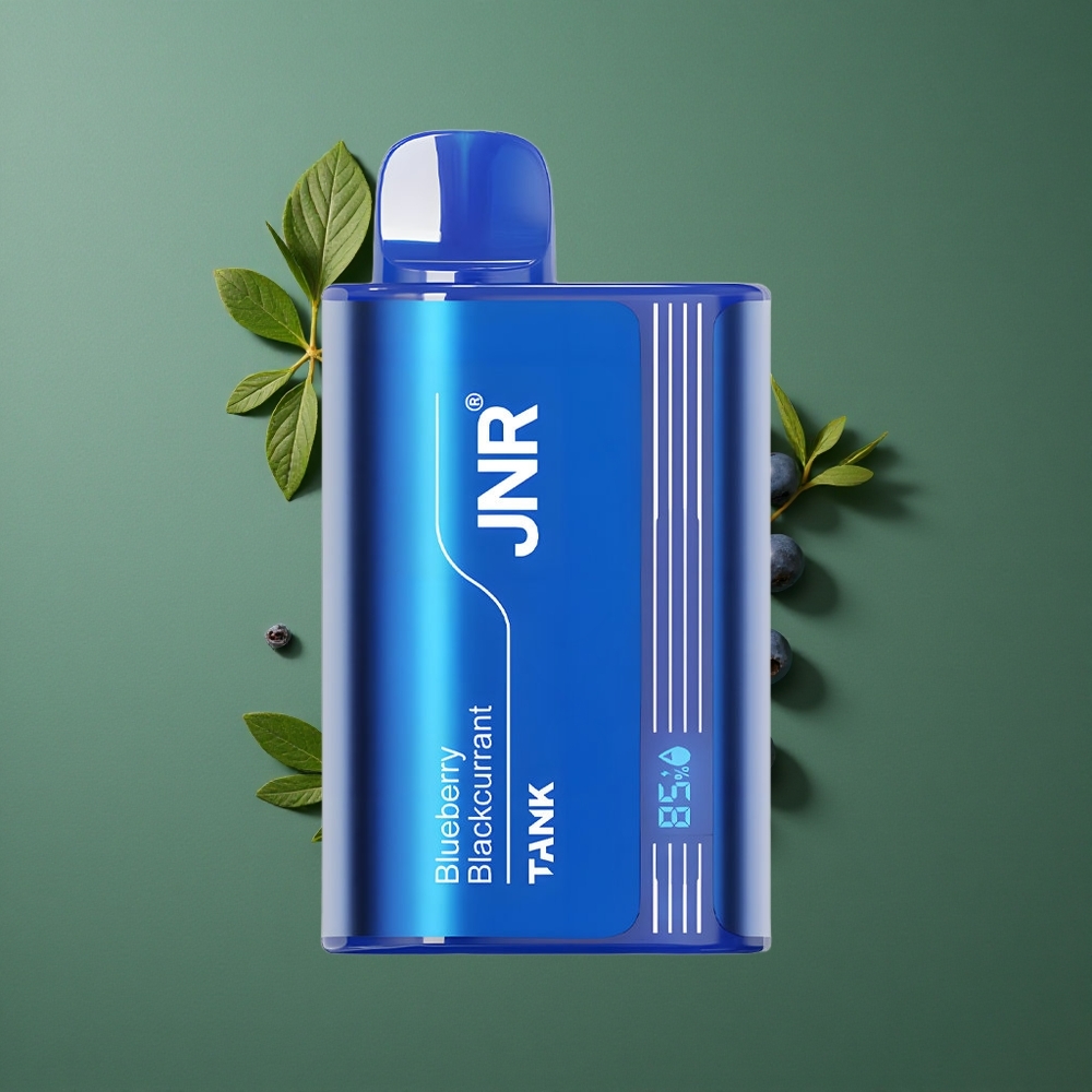 Blåbær Solbær JNR Tank 10000 Pust Tilpasningsbar luftgennemstrømning 20ml e-væske kapacitet Denmark vape