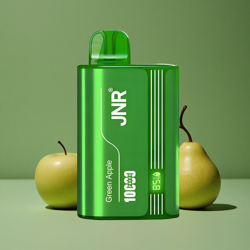 Grøn Æble Fersken Pære JNR Tank 10000 Pust 650mAh Batterikapacitet Type-C Hurtigopladning Denmark vape