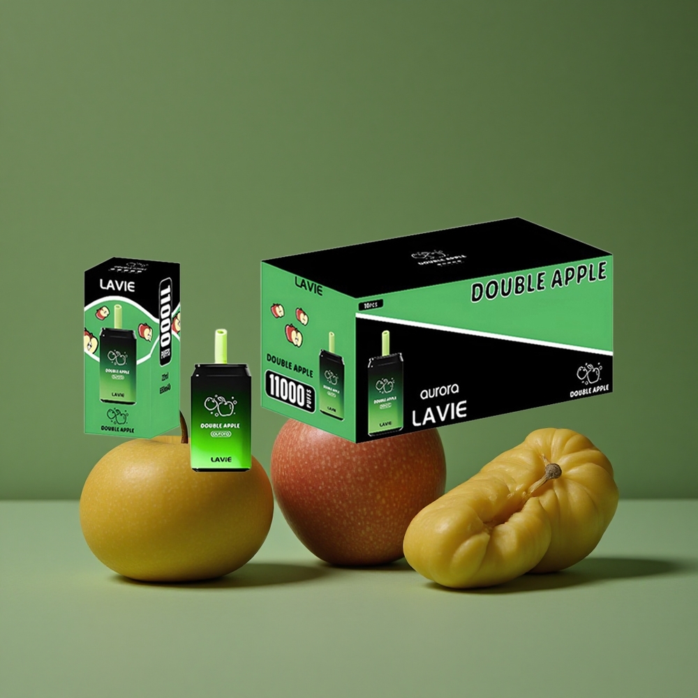 Dobbelt Æble Lavie Aurora 11000 Puffs 22ML 650mAh Denmark vape